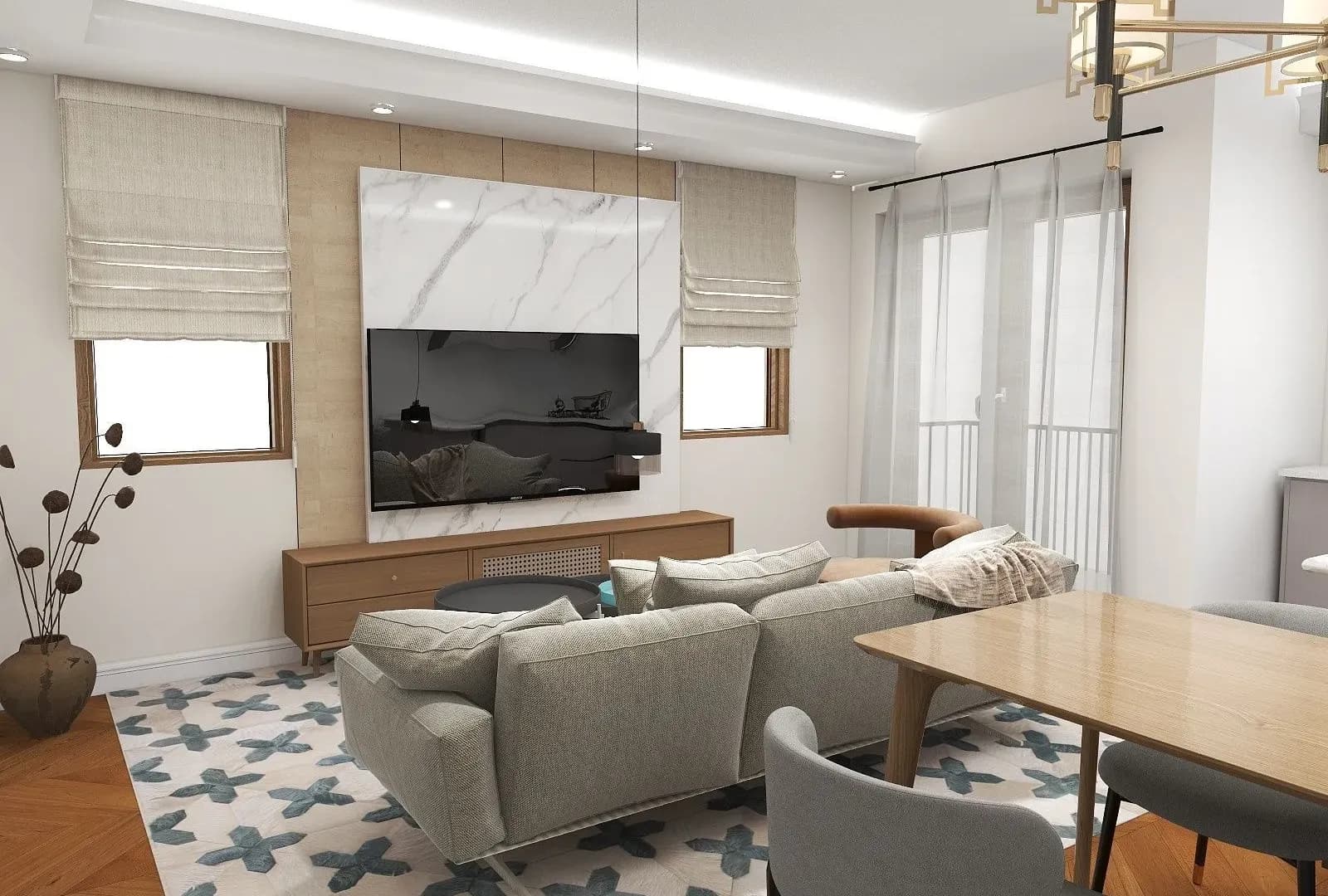 Prodaja, jednosoban stan, 52m², Risan, Kotor