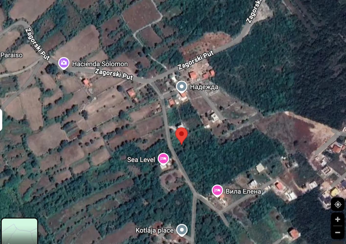 Prodaja, plac, 1160m², Zagora, Kotor