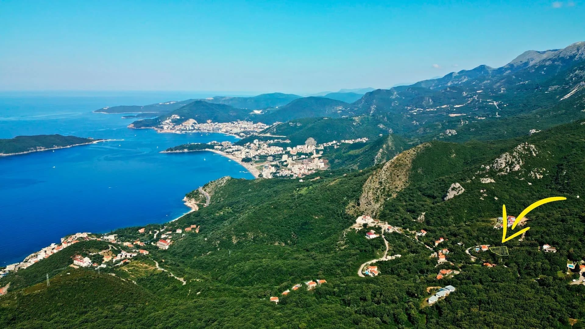 Prodaja, plac, 732m², Kuljače, Budva