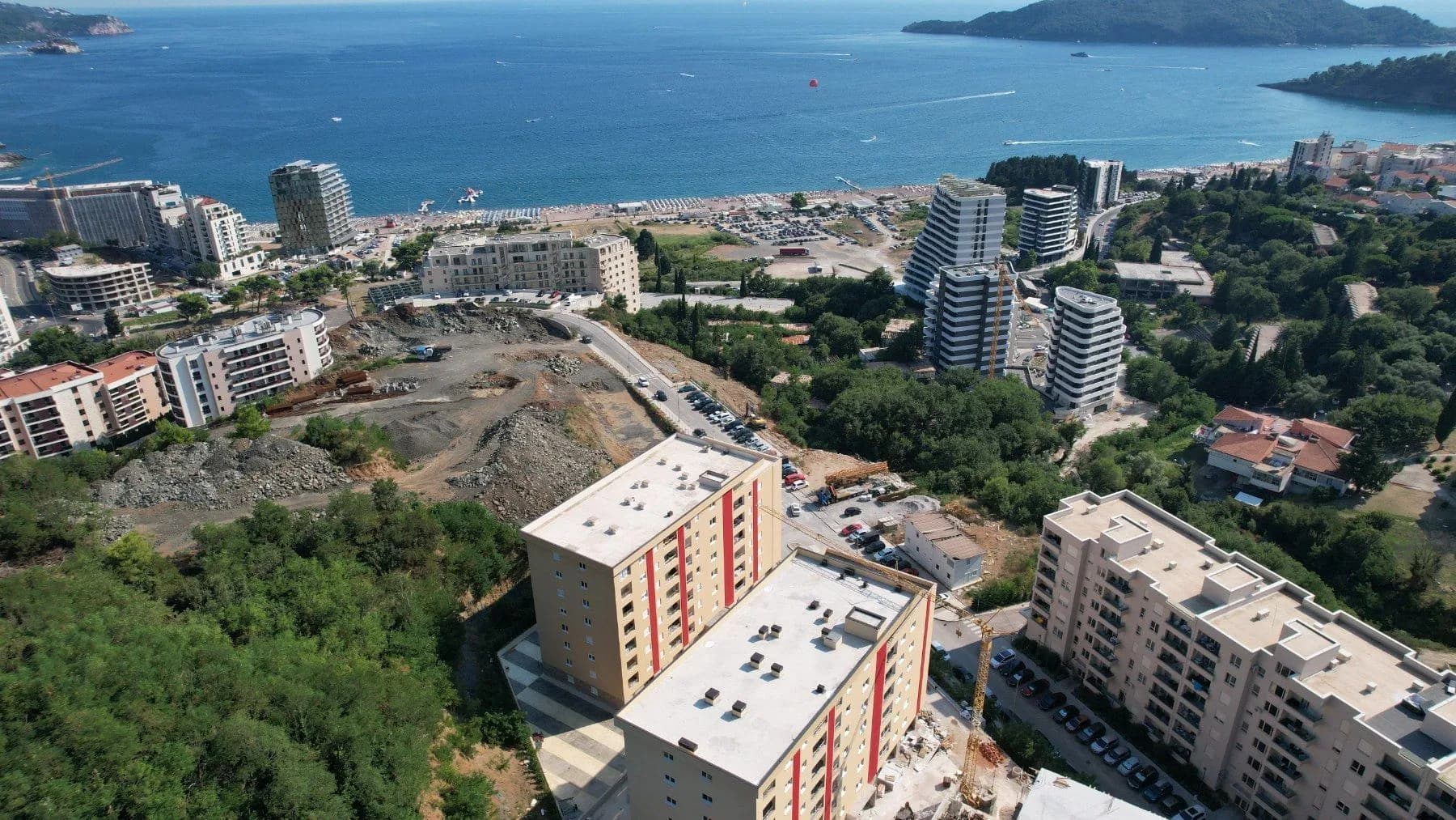 Prodaja, jednosoban stan, 46m², Bečići, Budva