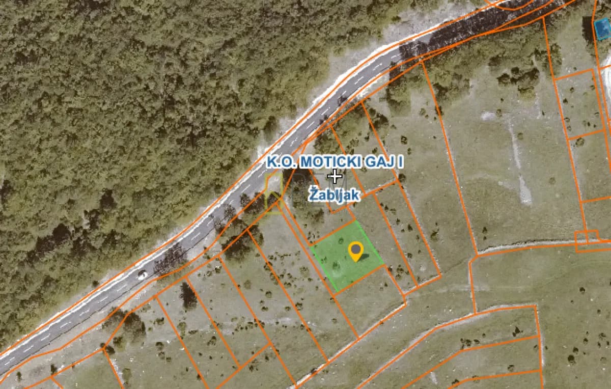 Prodaja, plac, 593m², Motički gaj, Žabljak