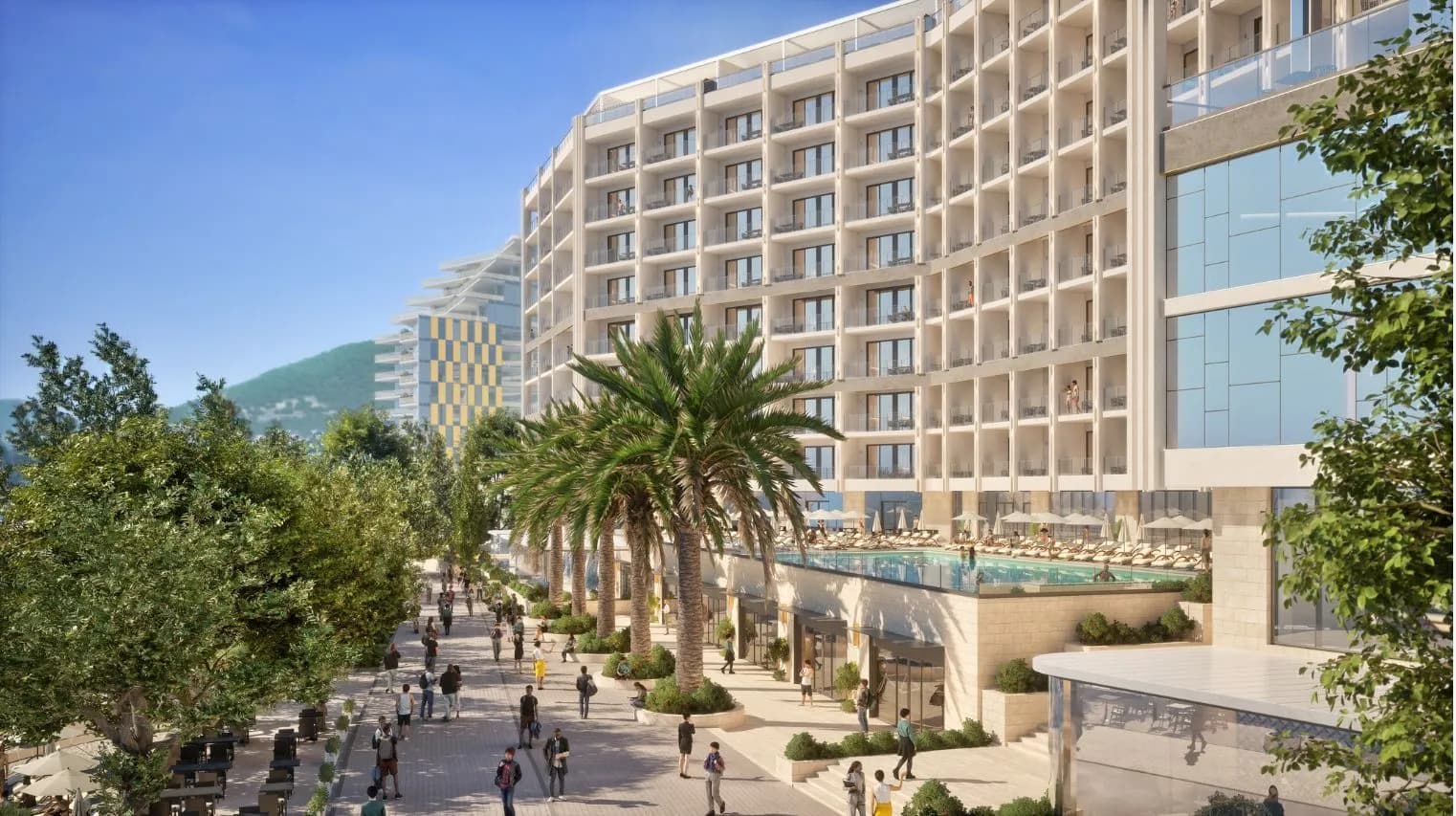 Prodaja, jednosoban stan, 58m², Bečići, Budva