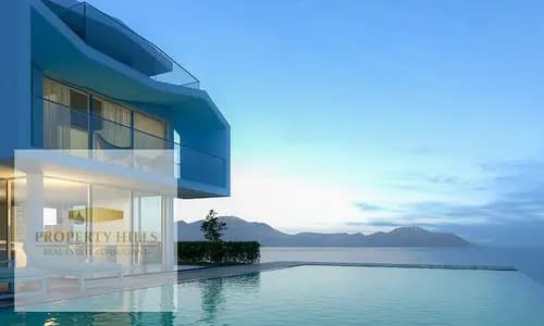 Unlimited type Villa For Sale dierct on sea Full sea view ready to move cash 19000.000