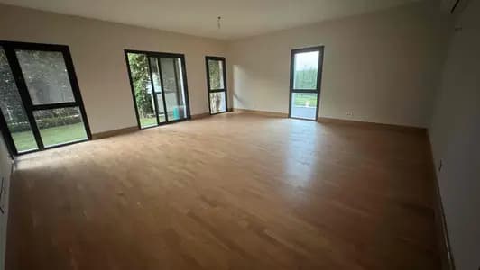 Apartment with garden for rent in Eastown Residences New Cairo near AUC Golden Square 208 sqm garden 130 sqm