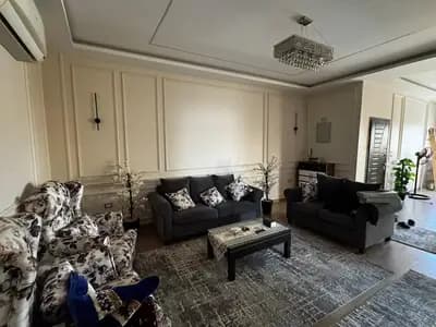 An apartment in the Seventh District, First Neighborhood, Sheikh Zayed.