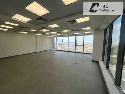 Under market price Office fully finished for rent Doubel side view landscape very prime location in 3'sixty Three Sixty