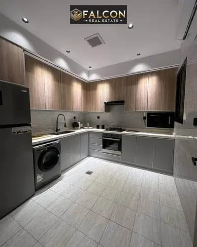 Apartment for sale, fully finished (with air conditioners + kitchen) in Shorouk