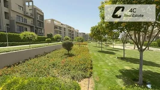 Apartment 180m 3 bdr with lowest dp & installments fully finished with ACs prime location view Landscape in Al Marasem Fifth Square in Golden Square