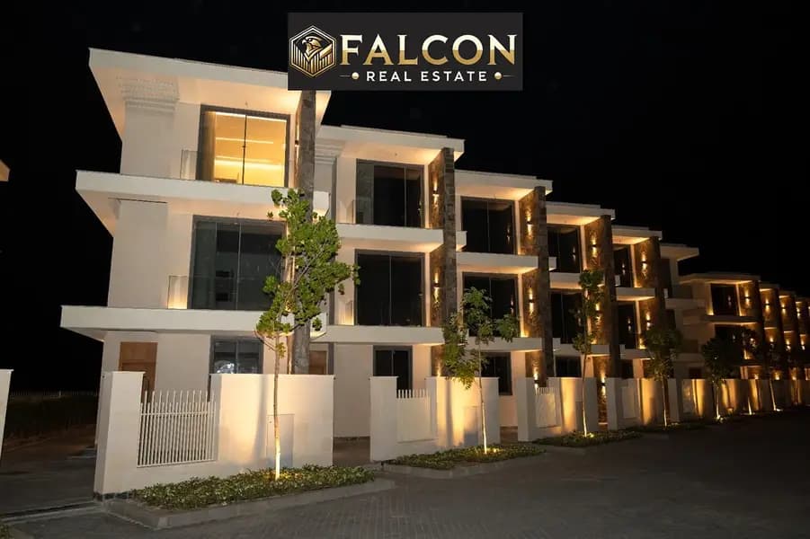 Ready To Move & Fully Finished & Furnished Hotel Chalet 1st Row On The Sea in 4S , Mercon , North Coast Beside Rixos Hotel & Marina