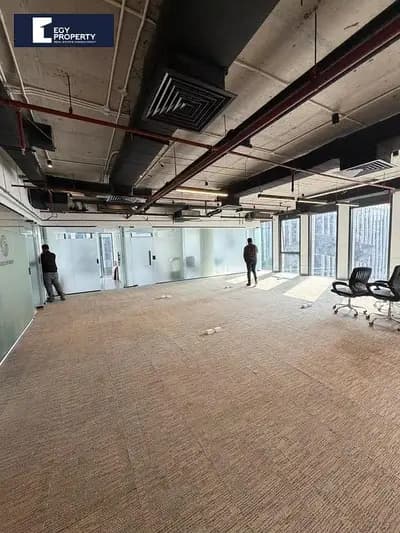 Fully Finished Office for Rent in EDNC New Cairo Prime Location
