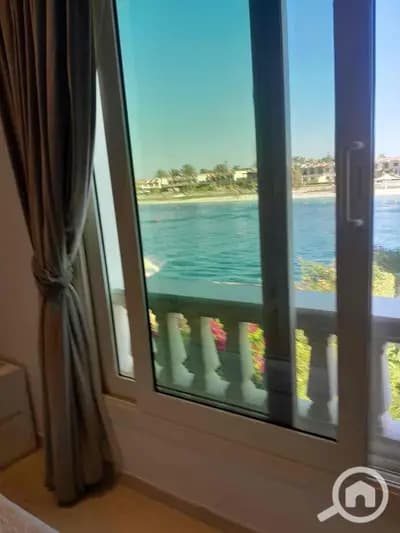 Own a chalet in Marina 5, finished, with two rooms by the sea, near Marina 4, Marassi, Porto Marina, and New Alamein.