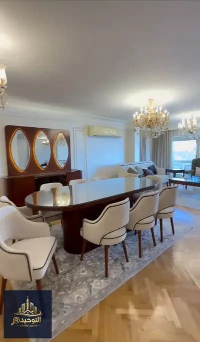 Apartment for sale, 230 sqm, next to the Kuwaiti Embassy on the Nile