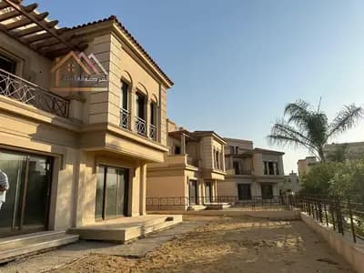 Villa for sale in Madinaty Model B3, one of the best layouts in the Four Seasons villa models, Group 24, garden view.