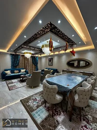 Furnished apartment for rent in Al Rehab