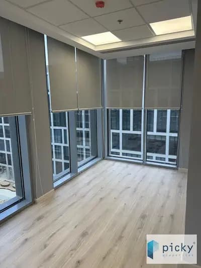 Fully Finished 154M Office for Rent in Cairo Festival City (CFC)