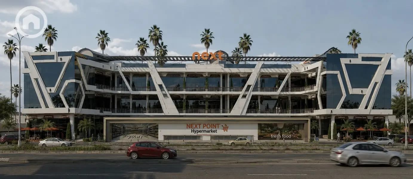 The American University – Royal Club – Banque Misr Club – Monorail Station – South Ninety Assembly