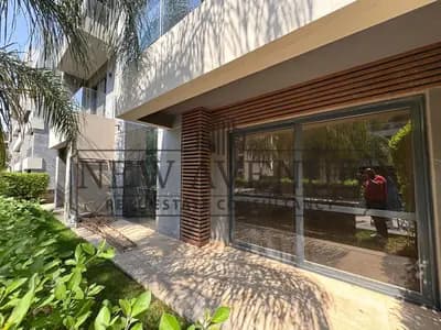 Biggest Ground Apartment Patio Casa Prime Location 330m² Not On Fence Overlooking Landscape Water Features Installments Delivered Ready El-Sherouk