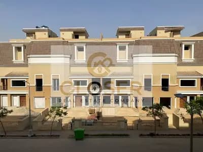 With a down payment of only 550,000, own a corner villa in The Butterfly on the Suez Road next to Madinaty.