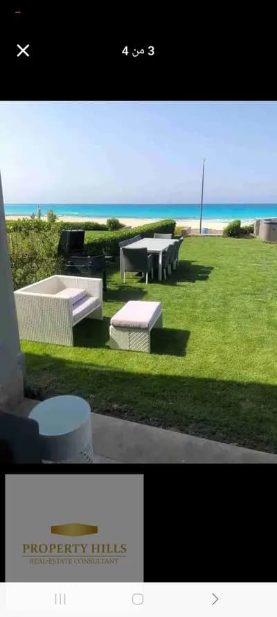 Ready chalet for sale in La Vista, first line on the beach, ultra super lux finished.