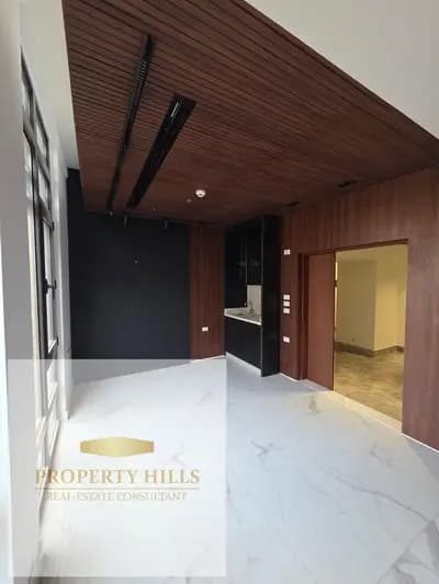 For Sale 97 sqm Office for Sale with Installments. 800,000 EGP Down Payment. Direct from Suez Road. Installments over 8 years. Lowest total cost in th