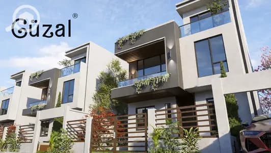 In Sheikh Zayed, with a payment plan over 10 years, a detached villa with a garden for sale. Live a life of luxury in a compound of villas only.