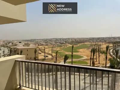 Lowest Price 3 Bedrooms 230 sqm Apartment Golf View With Kitchen and ACs For Rent in Fountain Side in Compound Uptown Cairo