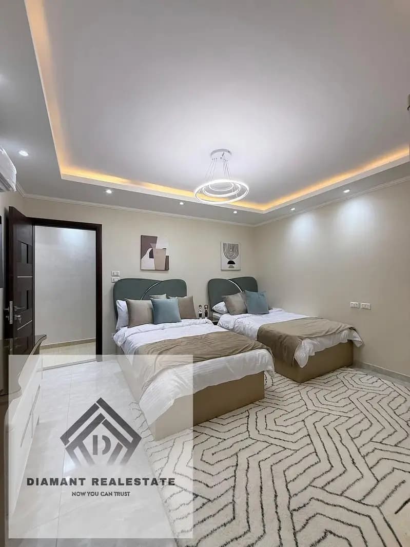 Lowest price for Duplex 5Bed in New Capital with Panoramic view of all World's embassies, with 290,000Dp and installments Over 12Years | launch price.