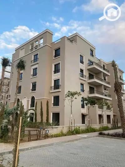 Apartment for sale with a landscape view, fully finished with ACs, in the heart of Old Sheikh Zayed at Village West