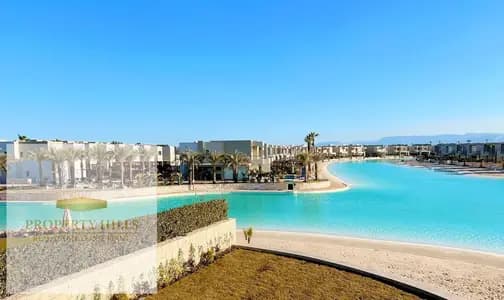finished villa Azha NorthCoast on installments lagoon,sea view