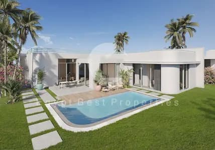 LARGEST VILLA 1ST ROW – FULLY FINISHED + ACS + KITCHEN WITH PRIVATE GARDEN & ONLY 5% DOWN EASY PAYMENT PLAN 10 Y