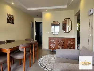 Furnished apartment for rent 112 m in The Address compound Sheikh Zayed City