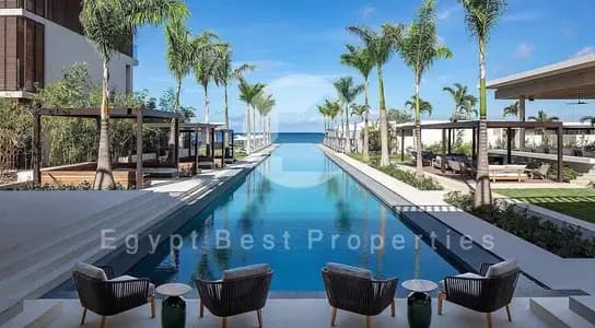 Senior SeaFront Chalet with 750K DownPayment Only Over 10 Years!! Fully Eqipped with ACs & Kitchen Cabients in Newest Launch in Ras ElHekma By OBMI