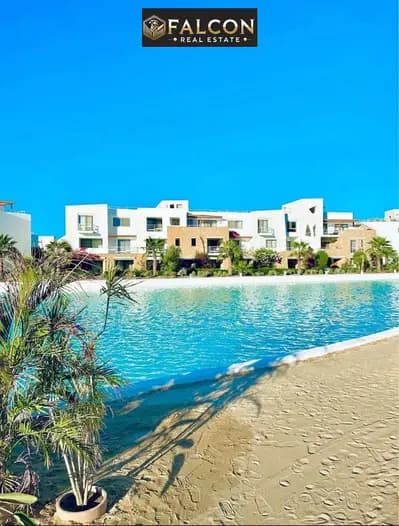 Chalet First Row Lagoon Luxury Finishing + Discount 28% + Free Residence For Sale In Swan Lake Gouna Next To Soma Bay Hurghada And Makadi