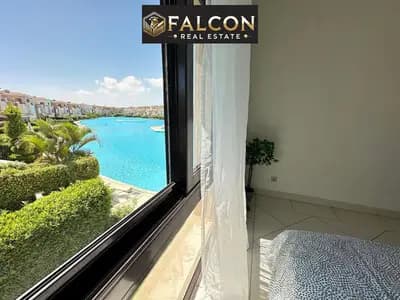Chalet in a unique location with breathtaking views from the rooms, first row in Lagoons, at the lowest price in El Alamein, North Coast, minutes from