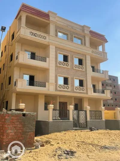 Land for sale - Corner plot - Northeast facing - Near Bin Zayed Axis - 6th District - Beit Al Watan - Fifth Settlement