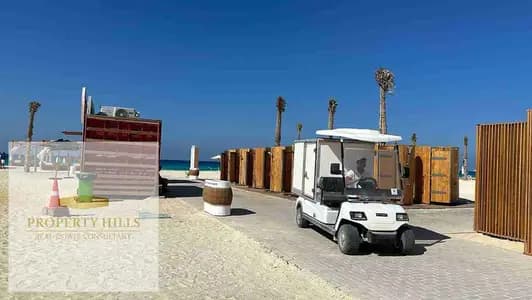 The last lagoon-view townhouse for sale in Ras El Hekma, directly on the sea, fully finished, on the North Coast.