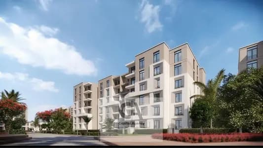 Apartment for sale with a 50% cash discount near Golden Square and the American University in Taj City compound with a prime view in Fifth Settlement