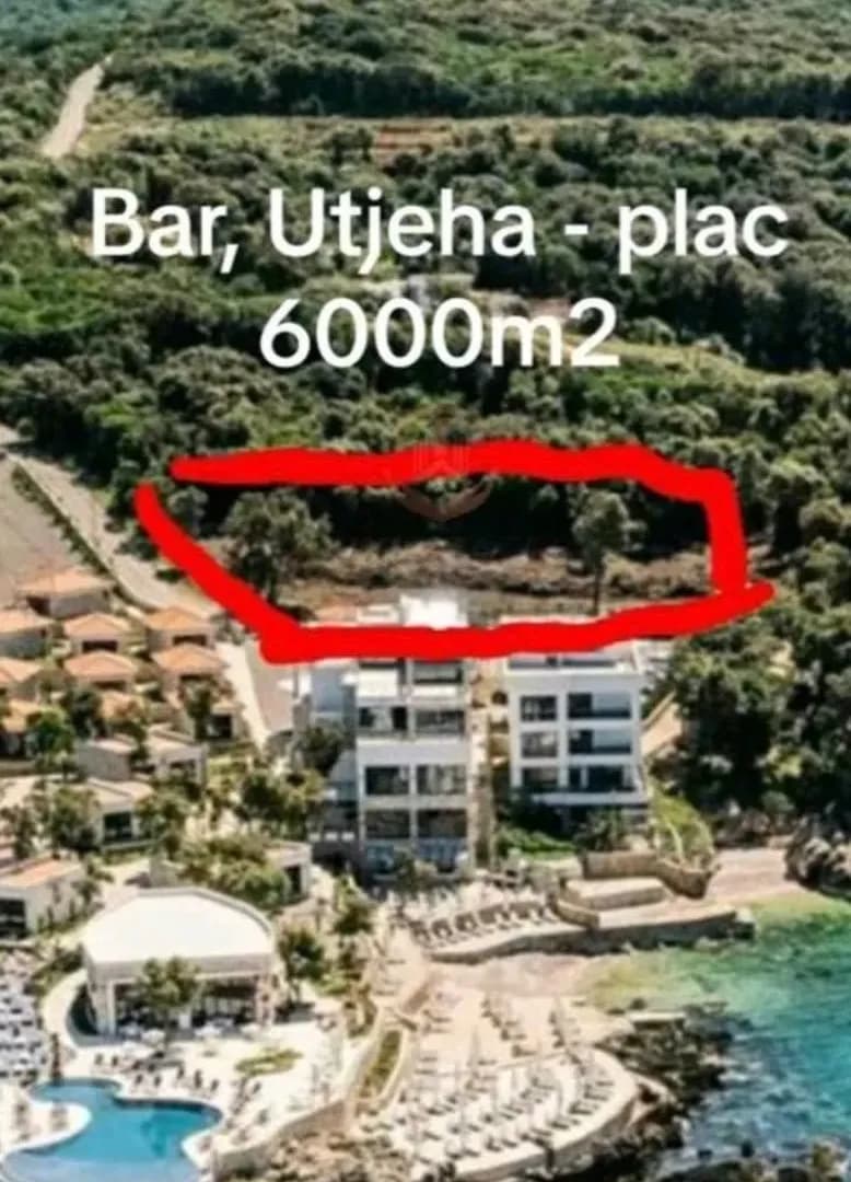 Prodaja, plac, 6000m², Bar, Crna Gora