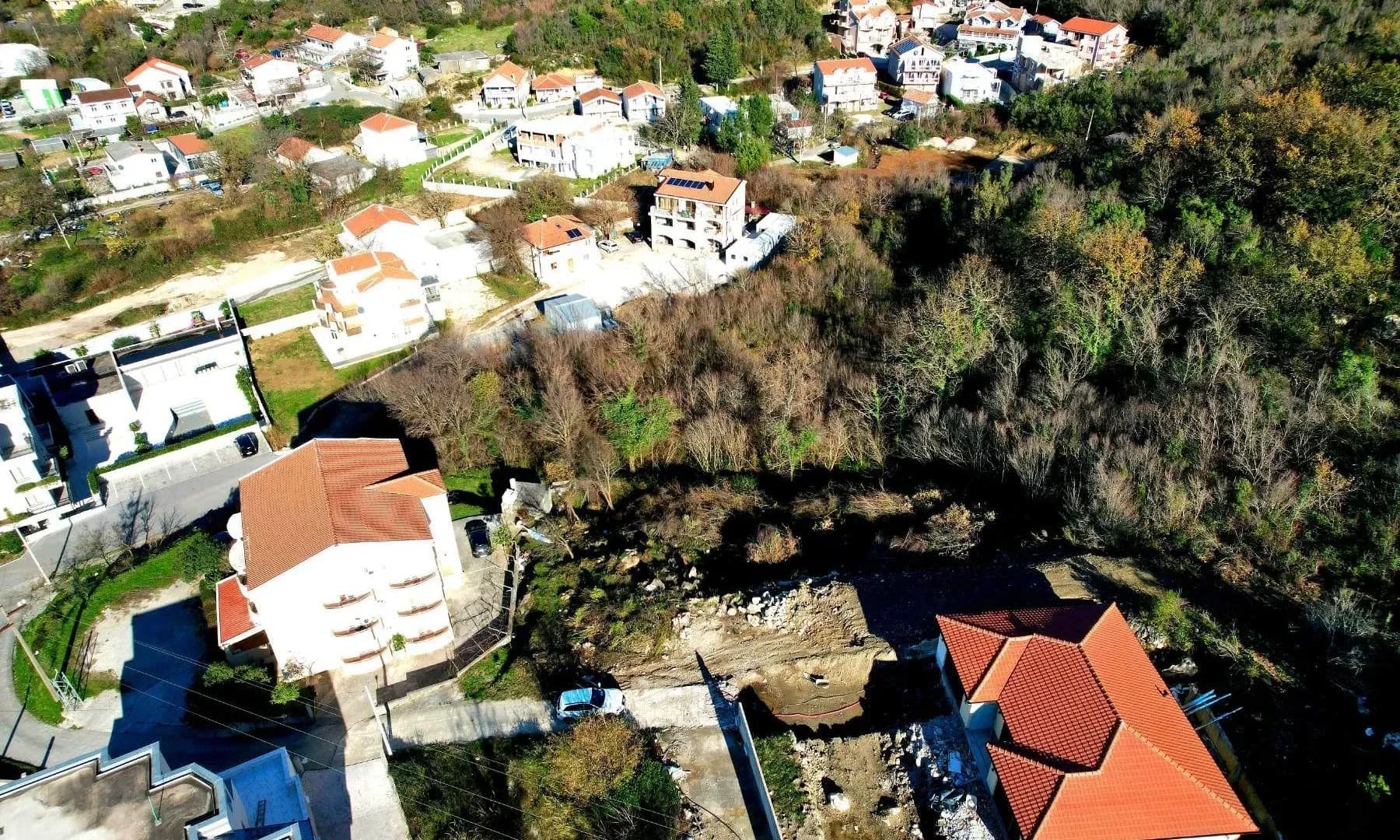Prodaja, plac, 1250m², Prijevor, Budva