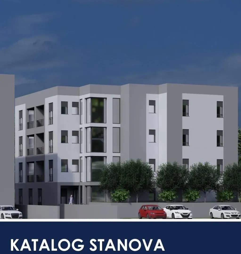 Prodaja, jednosoban stan, 46m², Dahna, Podgorica